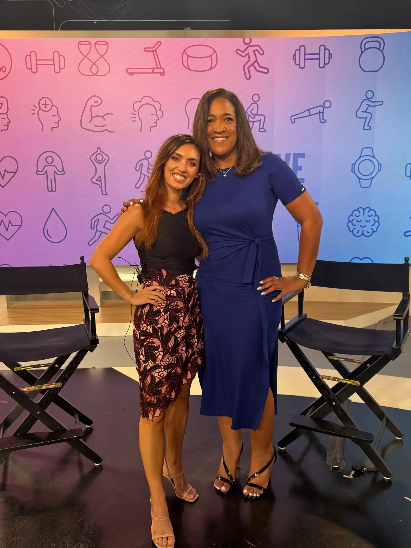 Leah with Savannah Louie at ATL Live